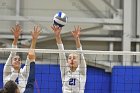 Volleyball vs MHC  Wheaton Women's Volleyball vs Mount Holyoke College. - Photo by Keith Nordstrom : Wheaton, Volleyball